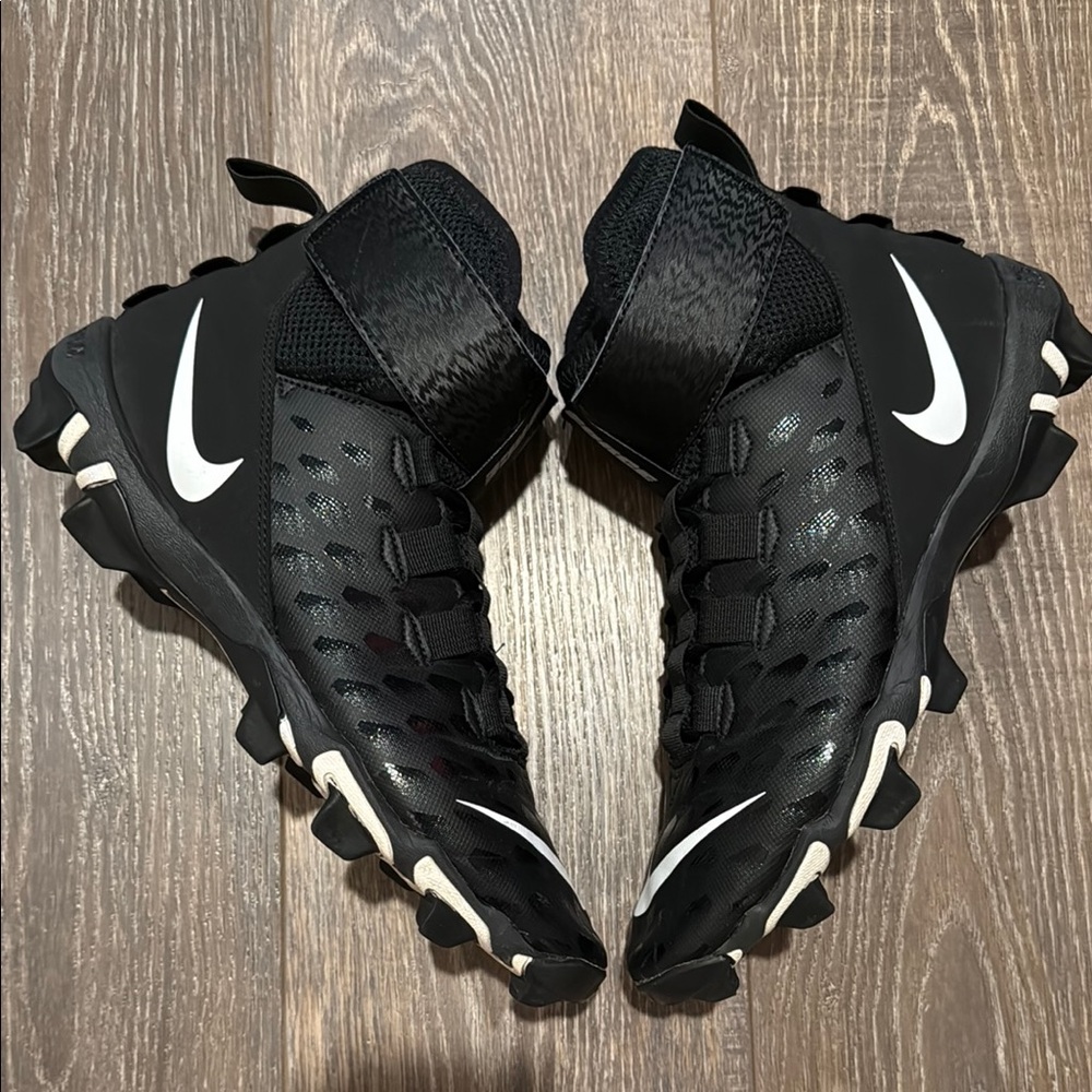 Nike Force Black Football Cleats